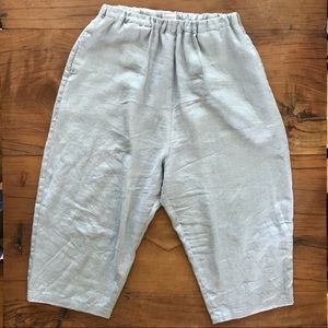 NotPerfectLinen Loose Washed Linen Pants